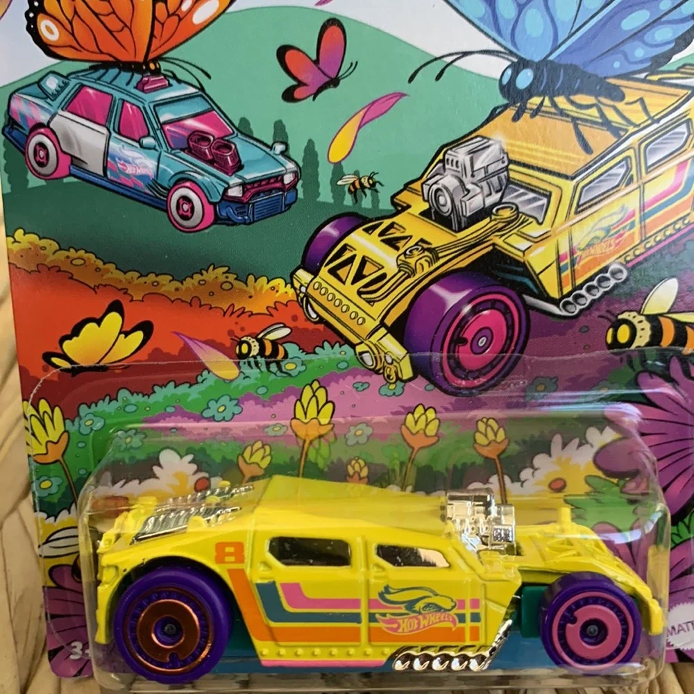 Lethal Diesel Hot Wheels Rod Car HotWheels Yellow HotRod Spring Easter 2025 🆕